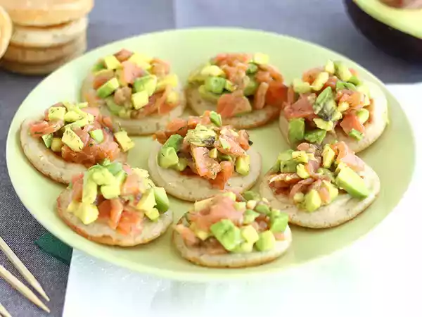 Recept Toasty s lososem a avokádem