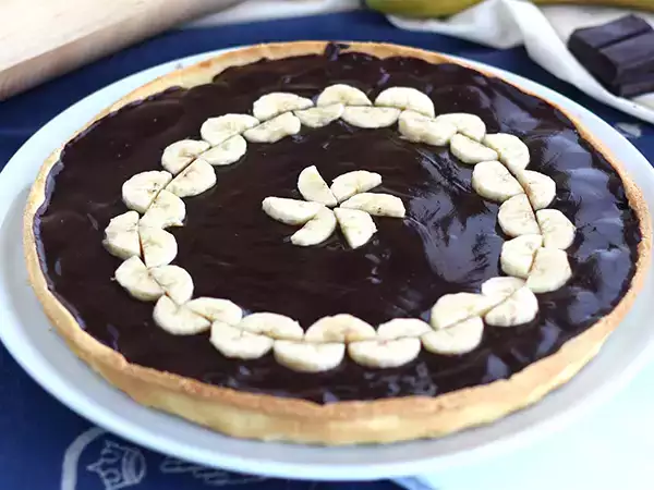 Recept Banánový a čokoládový koláč (krok za krokem)