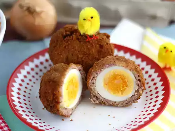 Recept Skotská vejce - vejce obalená ve skotském stylu