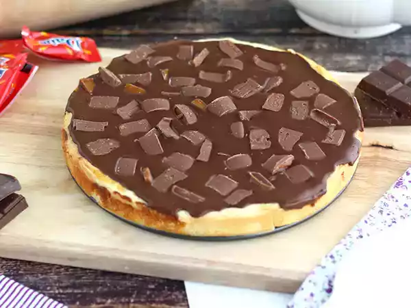Recept Koláč s daimy ve stylu ikea
