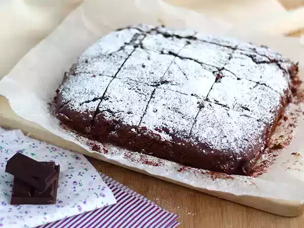 Recept Veganské brownies, bez vajec a mléka
