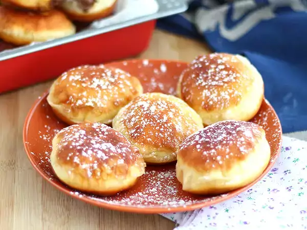 Recept Čokoládové koblihy