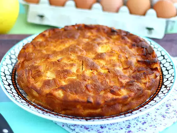 Recept Jednoduchý jablečný dort