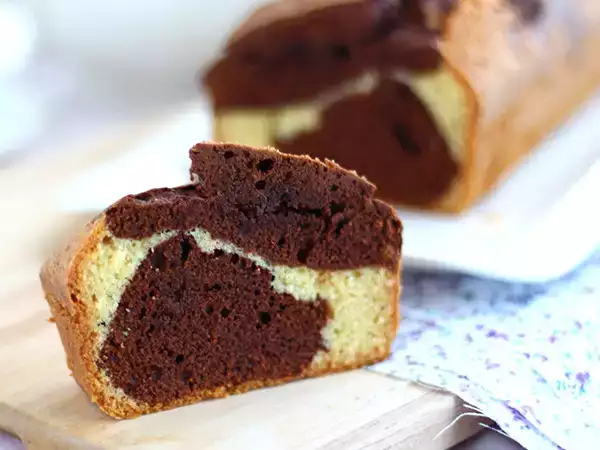 Recept Mramorový dort