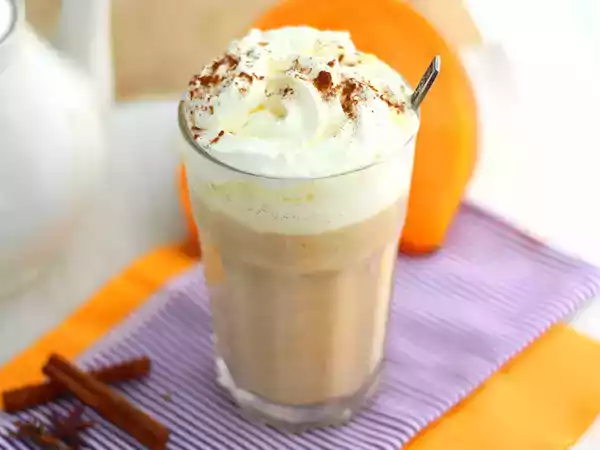 Recept Dýňové koření latte, káva latte s dýní