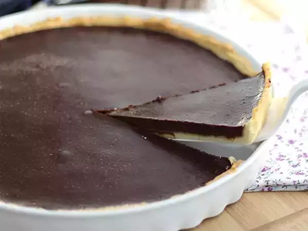 Recept Čokoládový koláč s čokoládou