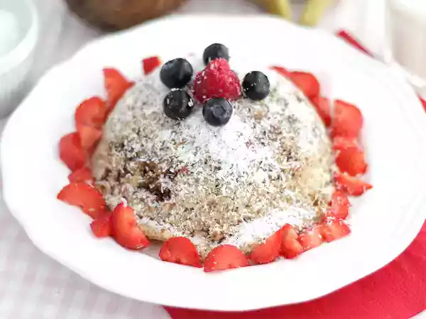 Recept Banánový kokosový dort - bez laktózy a lepku