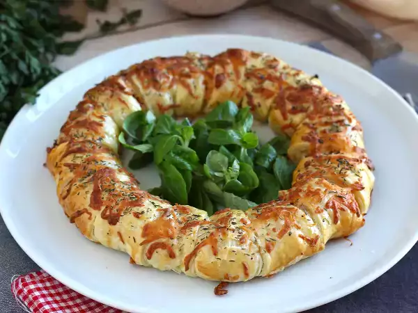 Recept Losos a hořčičné listové těsto