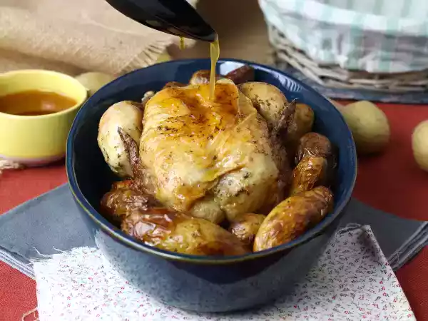 Recept Jak připravit pečené kuře v air fryer?