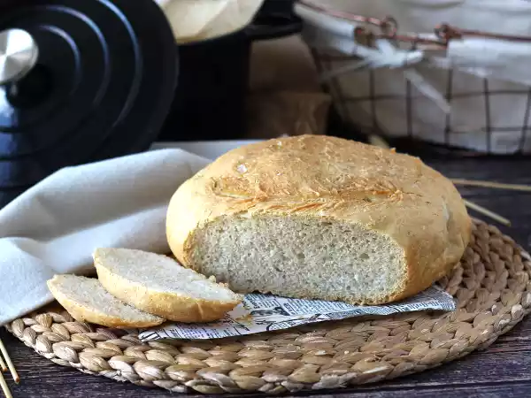 Recept Super snadný chléb v zapékací míse