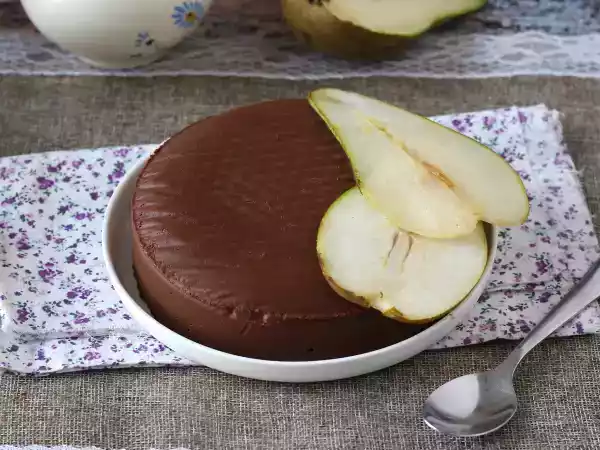 Recept Čokoládový hruškový fondán: super snadný dezert s pouhými 2 ingrediencemi!