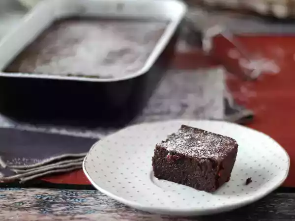 Recept Extra fondantní čokoládový a kaštanový dort s pouhými 4 ingrediencemi