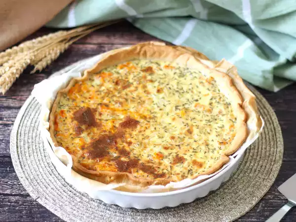 Recept Dýňový quiche, jednoduché a efektivní jídlo