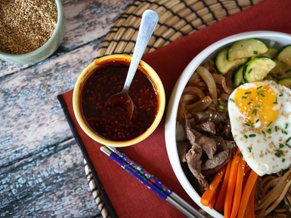 Recept Pikantní korejská omáčka gochujang pro bibimbap