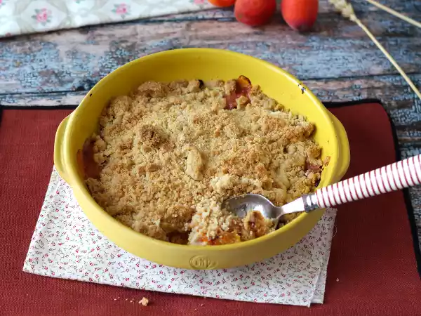 Recept Meruňková drobenka