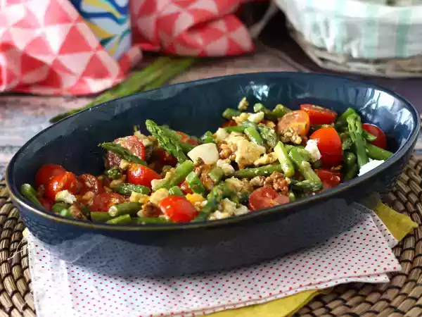 Recept Super gurmánský chřestový salát