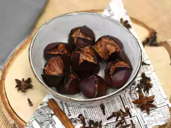 Recept Vařené kaštany: recept a doba vaření