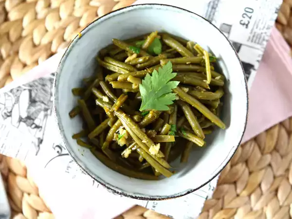 Recept Jak vařit zelené fazolky na pánvi?