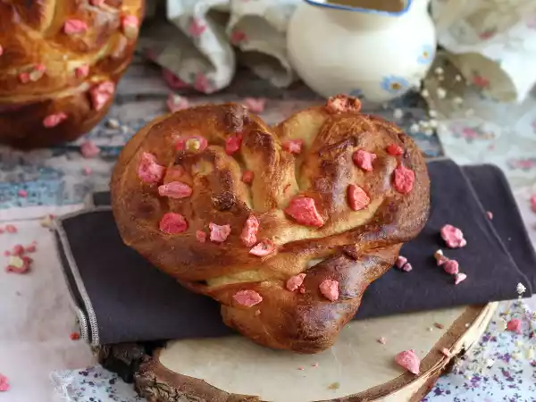 Recept Extra měkké srdíčkové buchty na valentýna