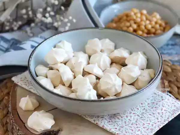Recept Veganské pusinky s aquafabou