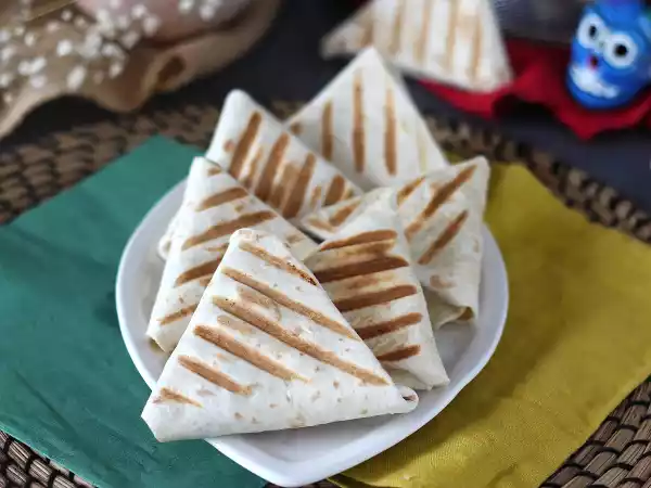 Recept Vegetariánské tacos samosy