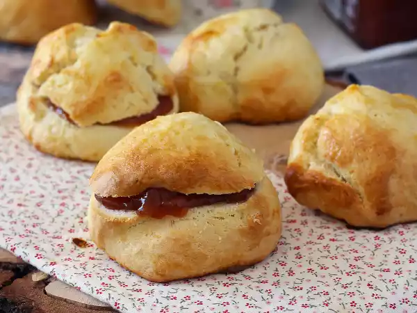 Recept Koláčky s citronovou kůrou
