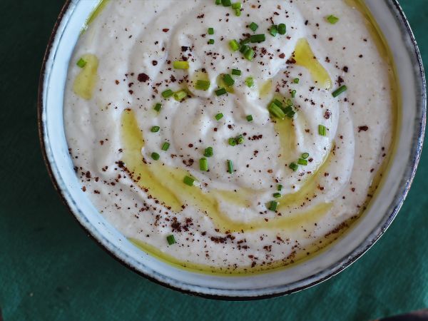 Recept Hummus z bílých fazolí a kokosového mléka