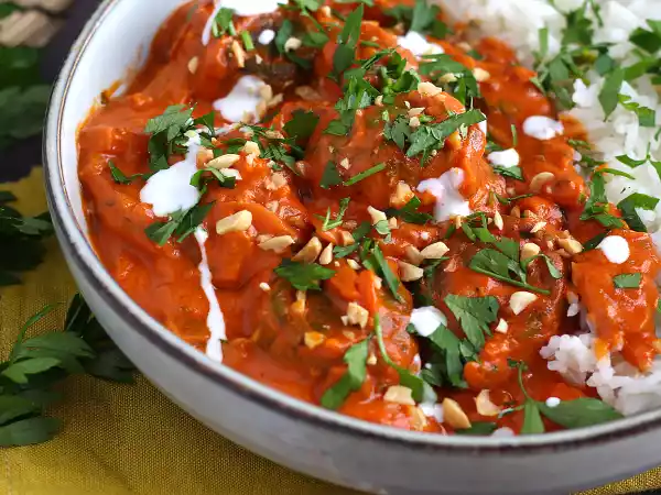 Recept Veganská malai kofta: cizrnové karbanátky s rajčatovou omáčkou