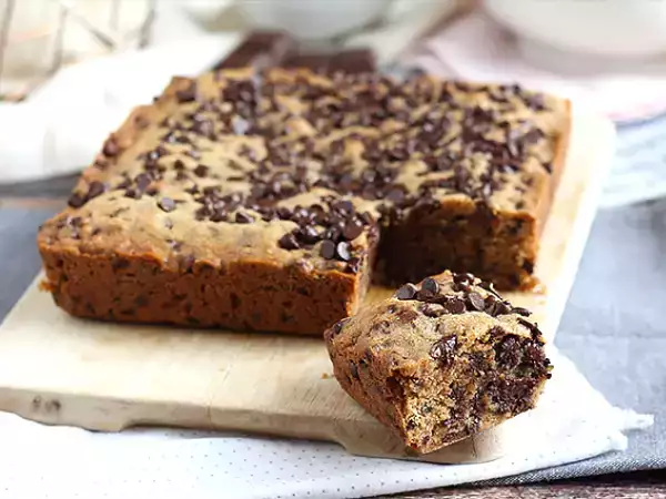 Recept Čokoládový koláč s kousky čokolády