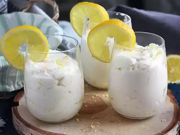 Recept Snadná citronová pěna