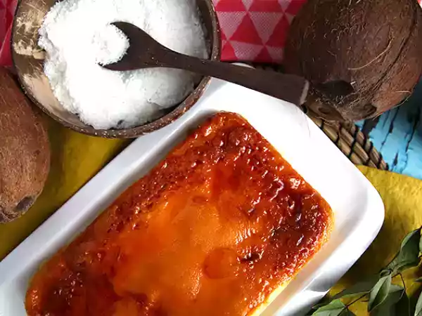 Recept Kokosový flan v mikrovlnné troubě za 8 minut