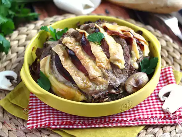 Recept Vepřová pečeně orloff