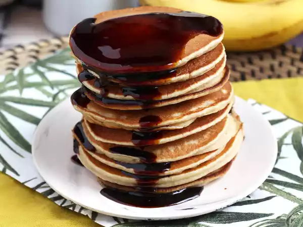 Recept Snadné banánové palačinky