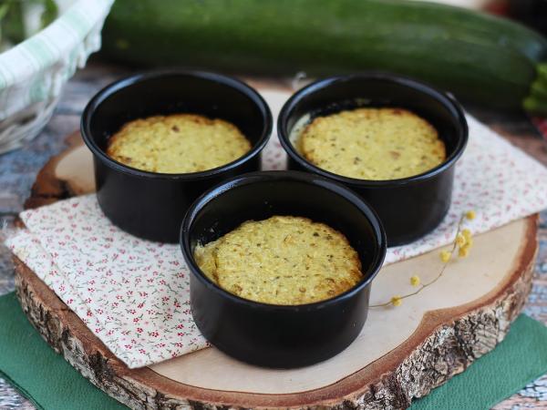 Recept Cuketové flany s pestem - bez lepku