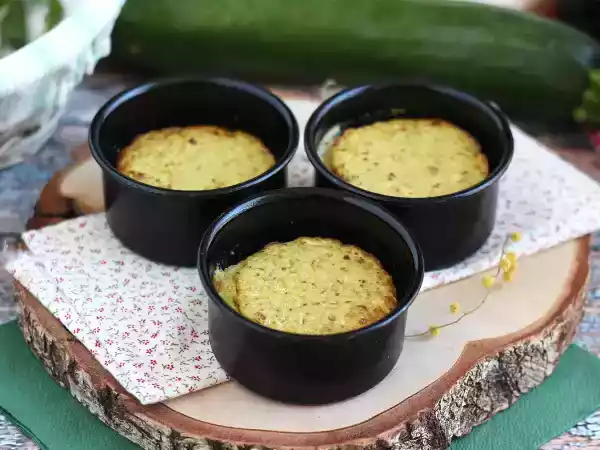Recept Cuketové flany s pestem - bez lepku
