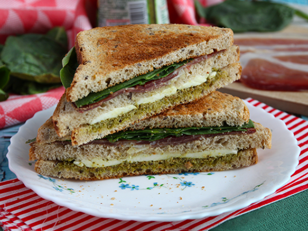 Recept Italský klubový sendvič