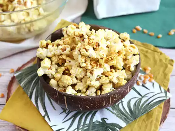 Recept Kari popcorn