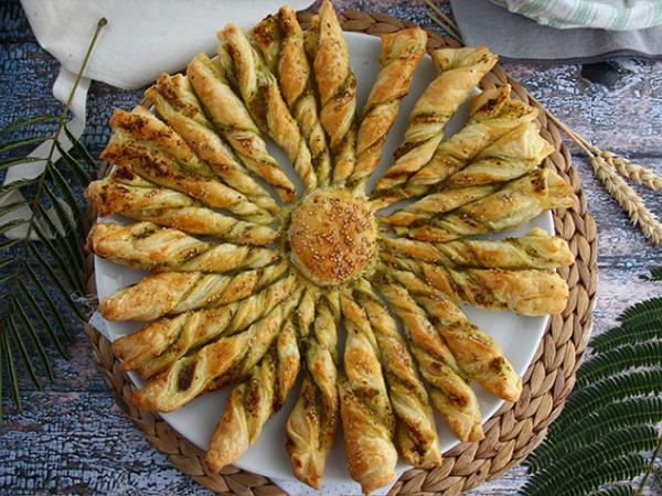 Recept Listové těsto s pestem