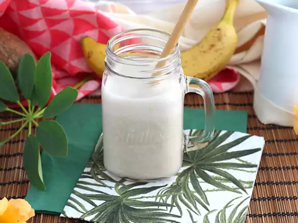 Recept Veganský banánový koktejl