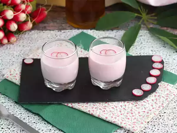 Recept Studená ředkvičková polévka