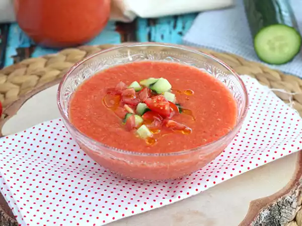 Recept Svěží a snadné gazpacho