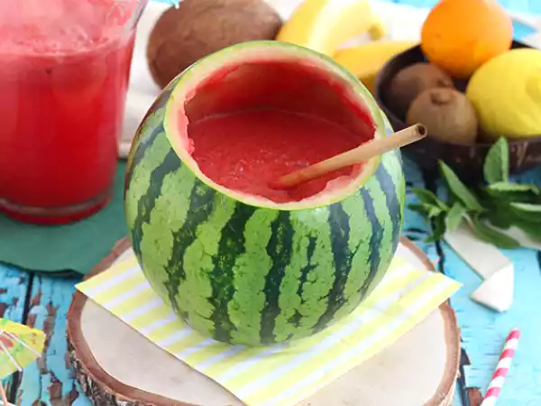 Recept Koktejl s melounovým ginem