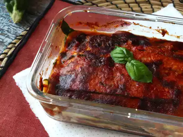 Recept Cuketová parmigiana ve fritéze: rychlá, lehká a křupavá