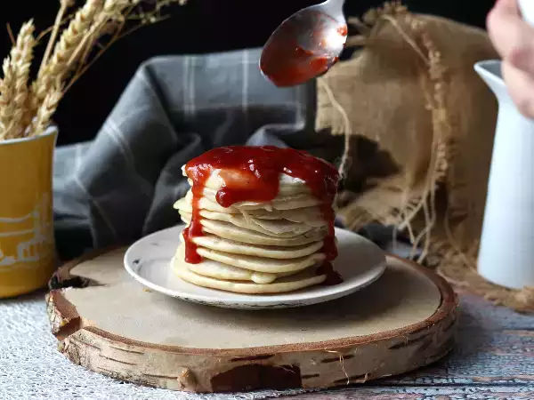 Recept Měkké veganské palačinky s lněným vejcem: snadný recept bez vajec