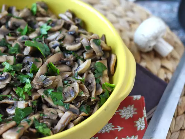 Recept Rychlý a snadný recept na houby smažené na pánvi