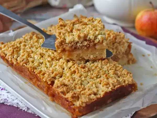 Recept Szarlotka: polský jablečný koláč s křupavou posypkou