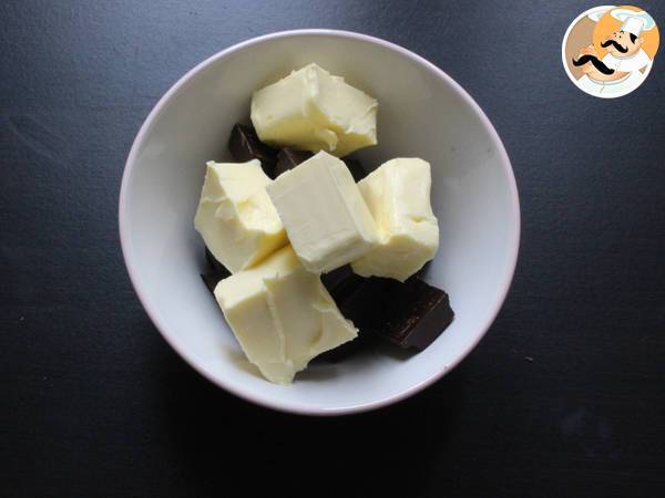 Čokoládové brownie - Příprava krok 1