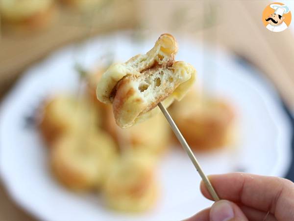 Makronky z foie gras s quenellemi - Příprava krok 5