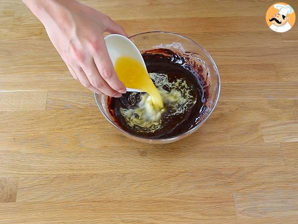 Banánový a čokoládový koláč (krok za krokem) - Příprava krok 4