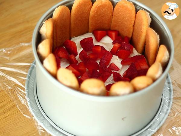 Rychlá a snadná jahodová charlotte - Příprava krok 4